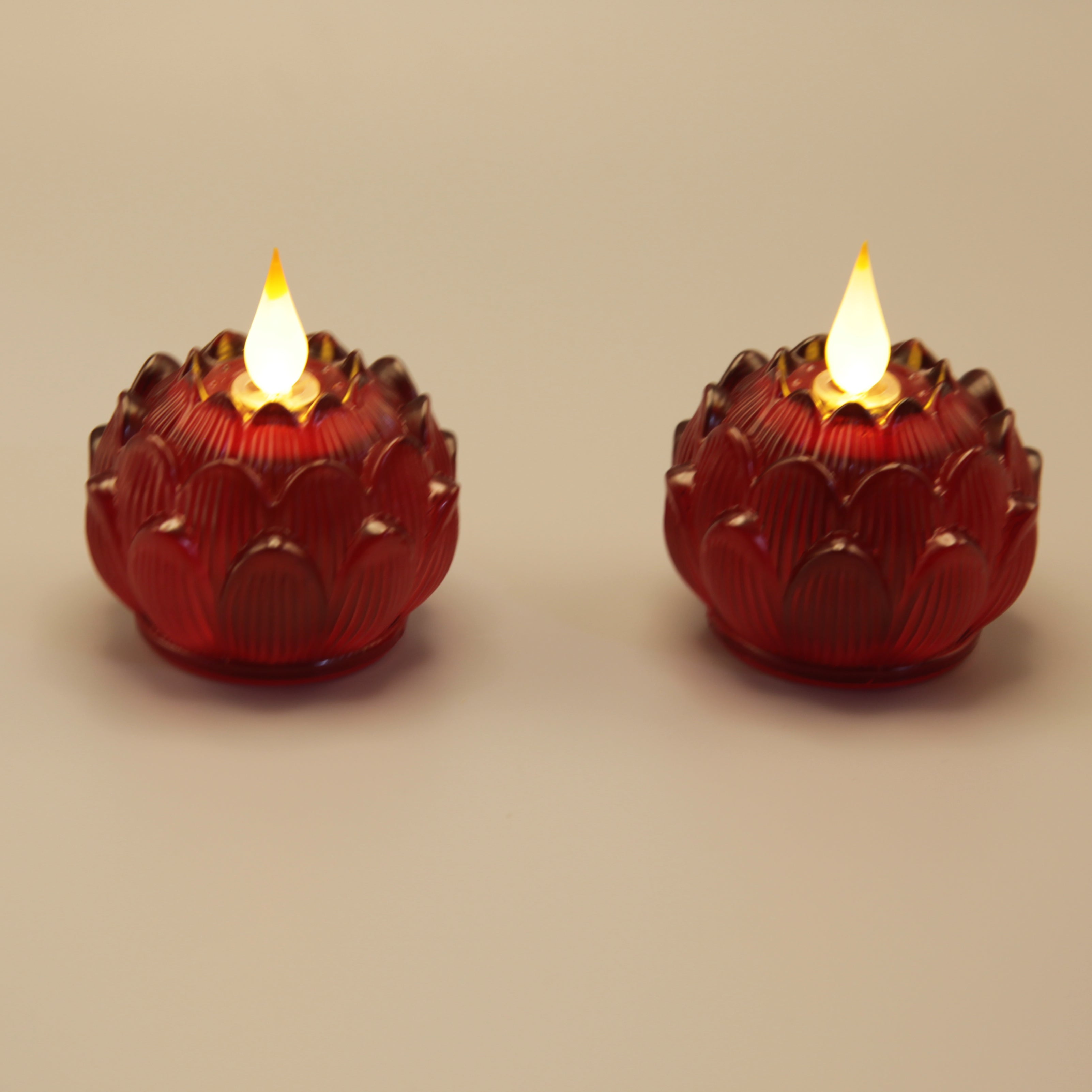 Lotus Mini Bud Lamp（Real-Flame™ 3D Wick）