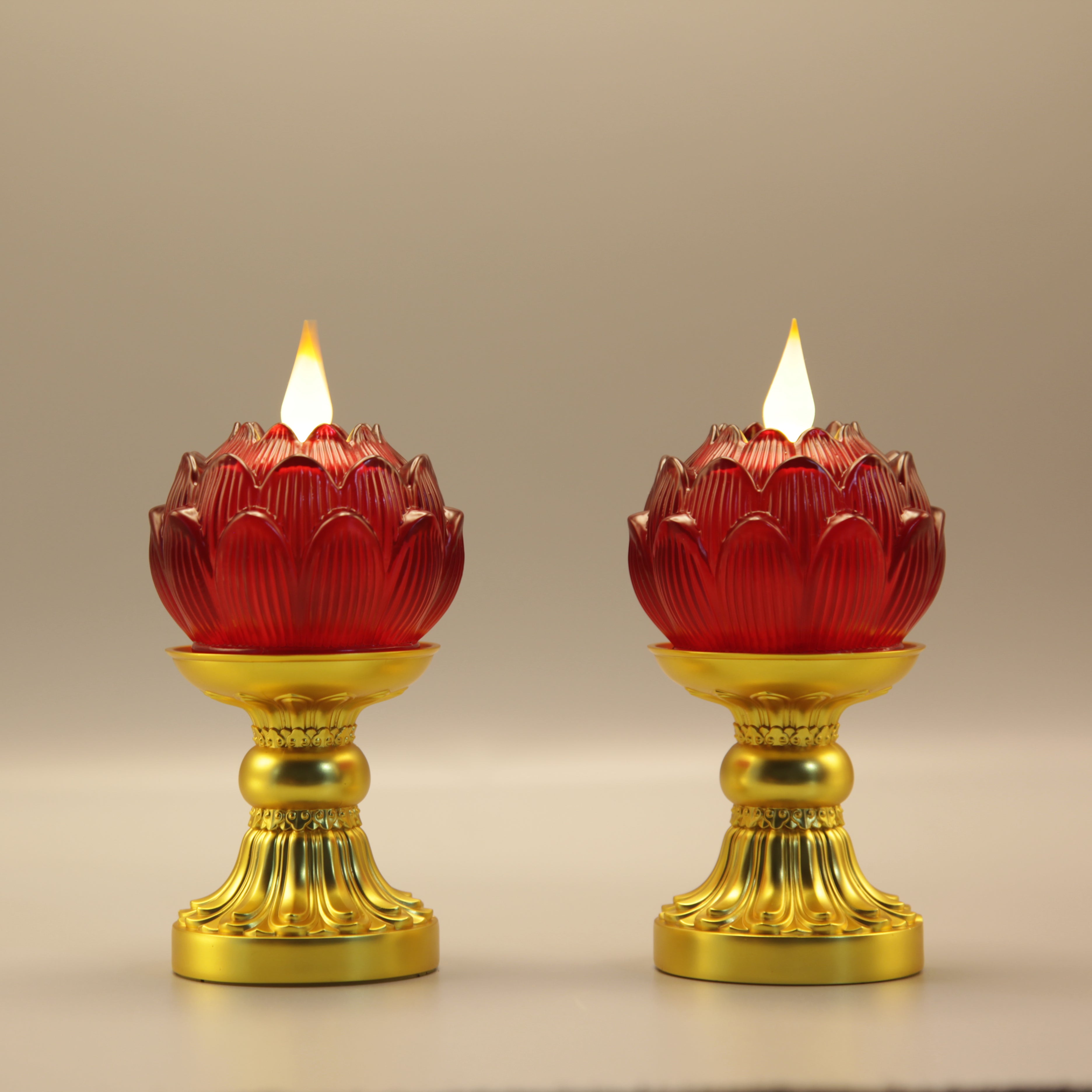 Lotus Mini Bud Lamp（Real-Flame™ 3D Wick）