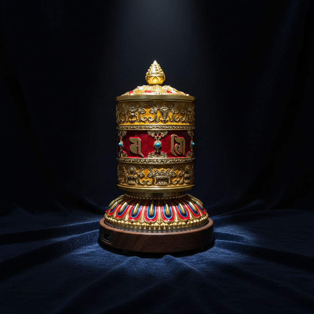 Electronic prayer wheel