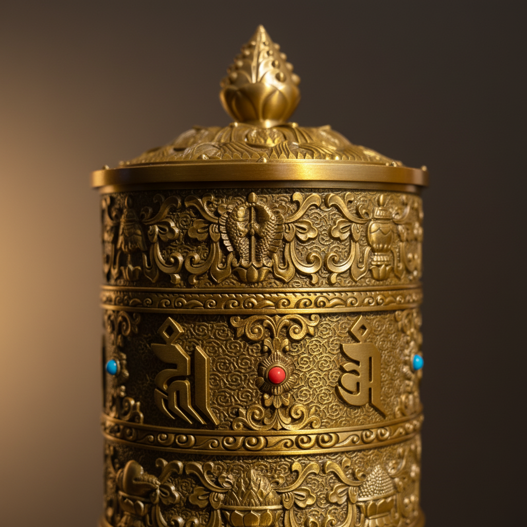 Electronic prayer wheel