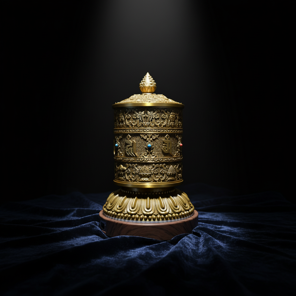 Electronic prayer wheel