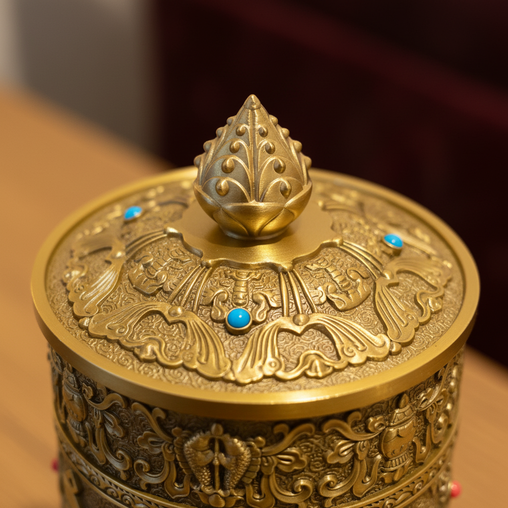 Electronic prayer wheel