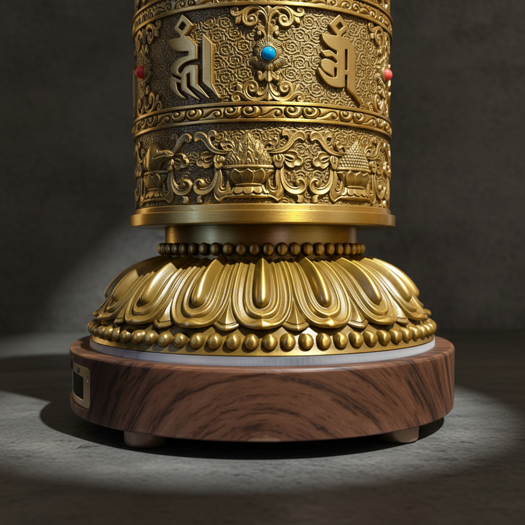 Electronic prayer wheel