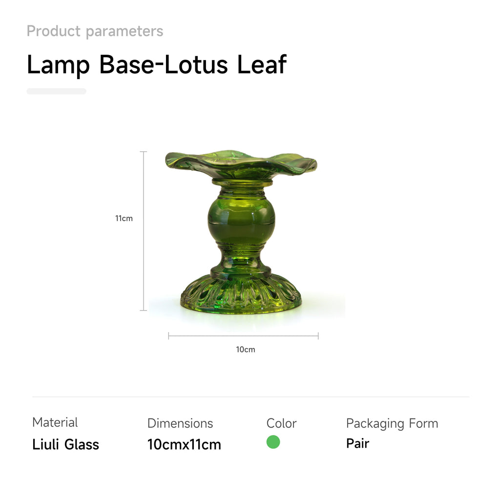 Lamp Base-Lotus Leaf