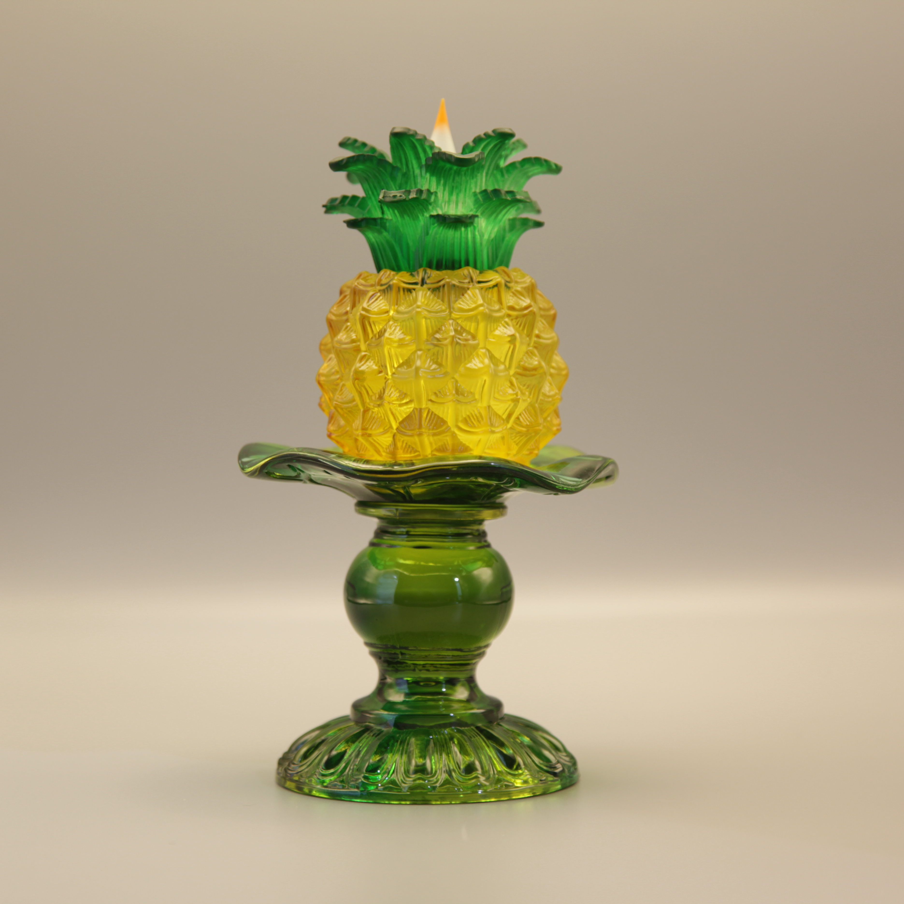 Lamp Base-Lotus Leaf