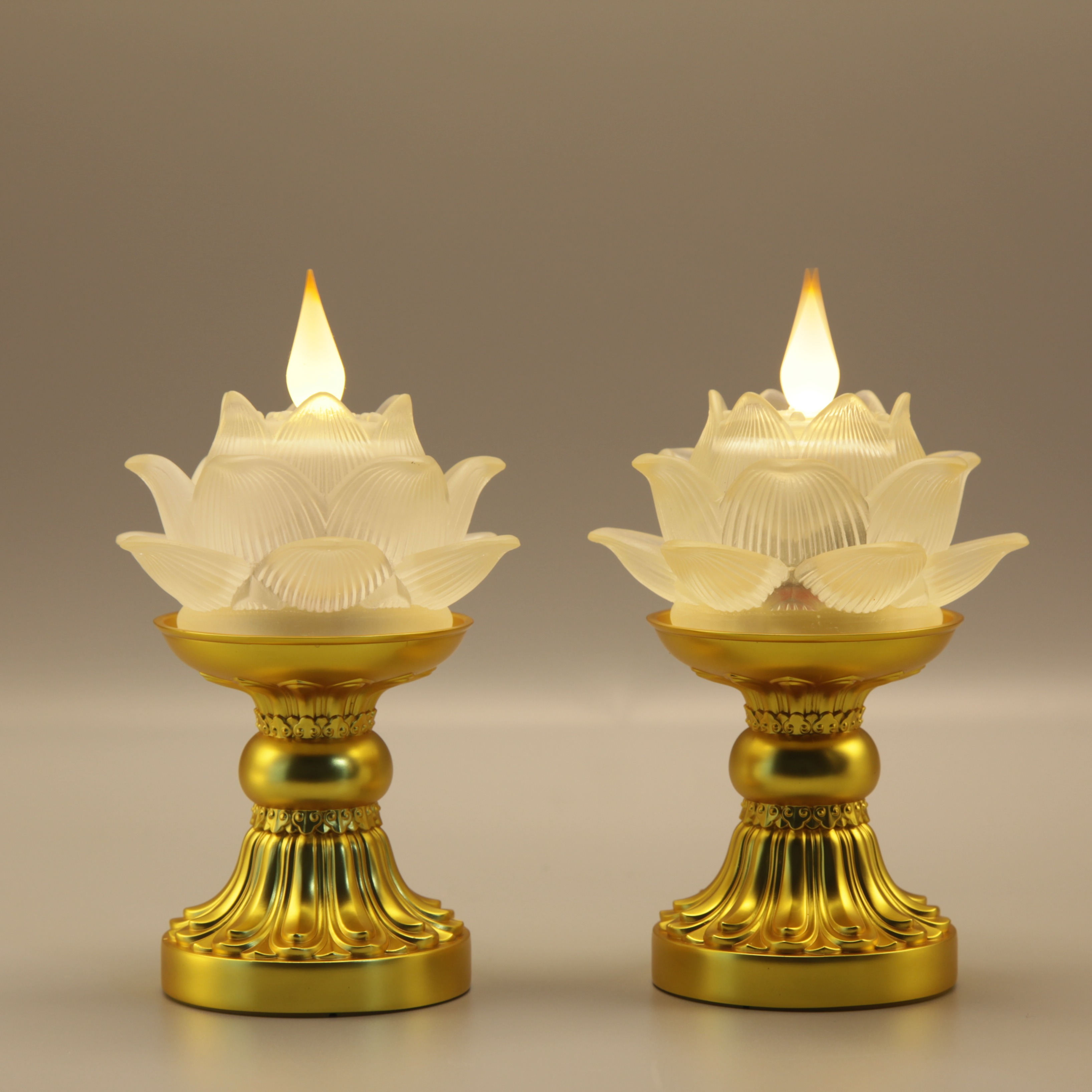 Lotus Mini Bloom Lamp（Real-Flame™ 3D Wick）