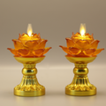 Lotus Mini Bloom Lamp（Real-Flame™ 3D Wick）