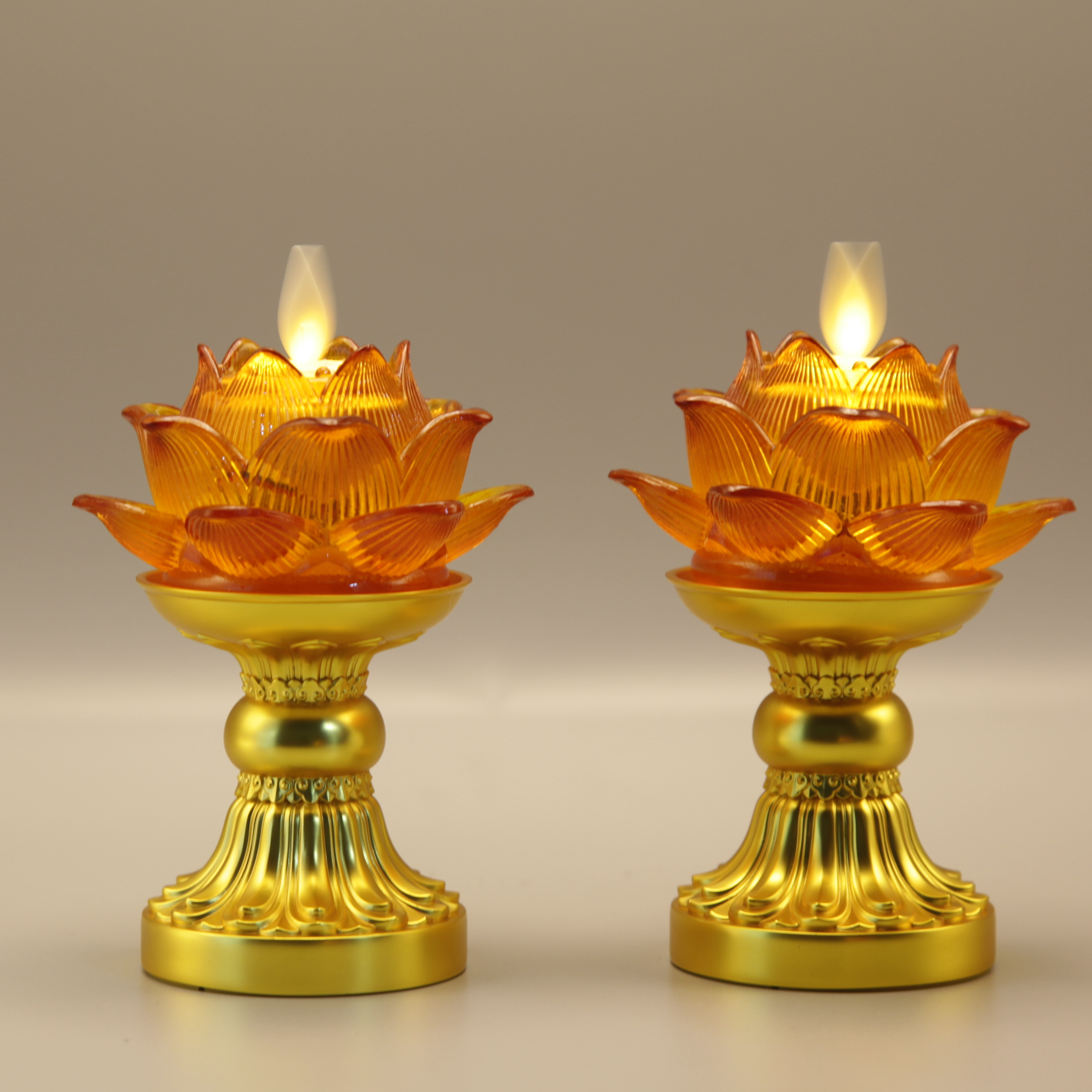 Lotus Mini Bloom Lamp（Real-Flame™ 3D Wick）